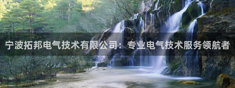 凯发国际官网下载：宁波拓邦电气技术有限公司：专业电